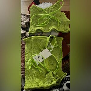 Free people 2 piece swim suit